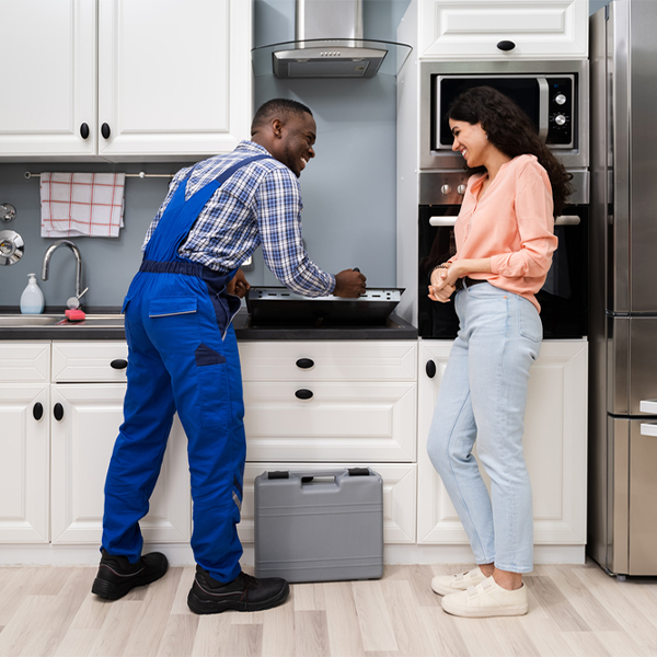 can you provide an estimate for cooktop repair before beginning any work in Big River CA